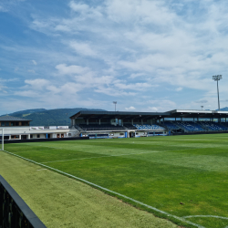 Unterbergarena / Das Goldbergstadion / SV Grödig -Stadionkoorts