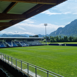 Unterbergarena / Das Goldbergstadion / SV Grödig -Stadionkoorts