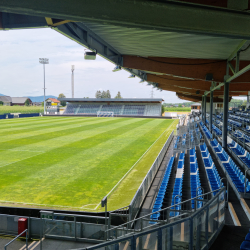 Unterbergarena / Das Goldbergstadion / SV Grödig -Stadionkoorts