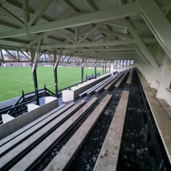 Oude houten tribune Heracles uit de Bornsestraat - Stadionkoorts