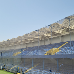 Stadionkoorts groundhopping - Pod Goricomstadion van FK Budućnost Podgorica - Montenegro