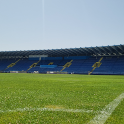 Stadionkoorts groundhopping - Pod Goricomstadion van FK Budućnost Podgorica - Montenegro