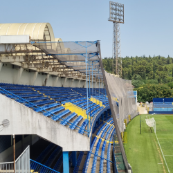 Stadionkoorts groundhopping - Pod Goricomstadion van FK Budućnost Podgorica - Montenegro