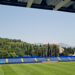 Stadionkoorts groundhopping - Pod Goricomstadion van FK Budućnost Podgorica - Montenegro