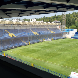 Stadionkoorts groundhopping - Pod Goricomstadion van FK Budućnost Podgorica - Montenegro