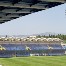 Stadionkoorts groundhopping - Pod Goricomstadion van FK Budućnost Podgorica - Montenegro