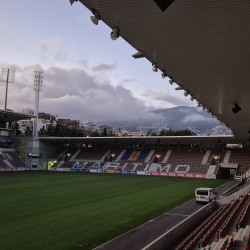 Stadionkoorts groundhopping - Stadion Estádio dos Barreiros van Club Sport Marítimo