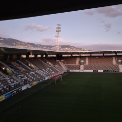 Stadionkoorts groundhopping - Stadion Estádio dos Barreiros van Club Sport Marítimo