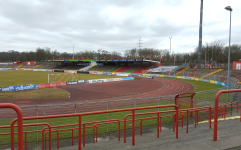  Stadion Niederrhein - Rot Weiss Oberhausen - Stadionkoorts - Peter Dekker