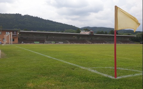 Usti nad Orlici stadion -Stadionkoorts Groundhopping - Peter Dekker