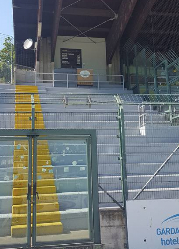 Stadion AC Trento Italie - Stadionkoorts