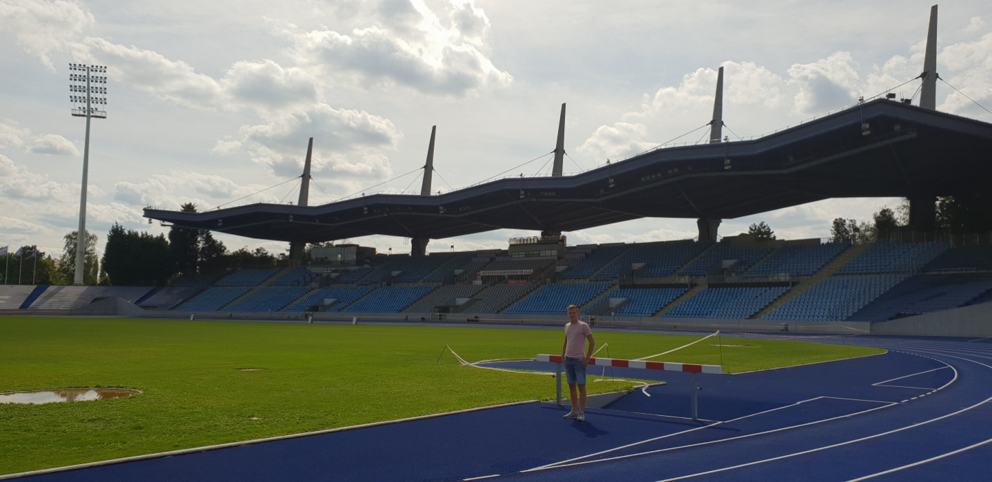 Stade Annexe in Lille - Stadionkoorts Peter Dekker